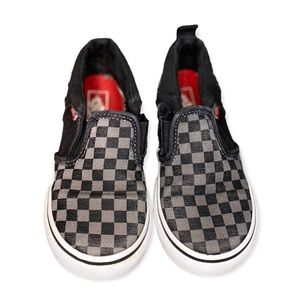 Vans Asher Toddler Slip-on Checkerboard Skate Shoes | 9